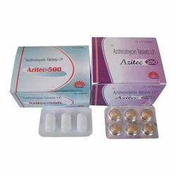 Azithromycin 250mg 500mg Tablets Manufacturer Supplier Wholesale Exporter Importer Buyer Trader Retailer in Ahmedabad Gujarat India